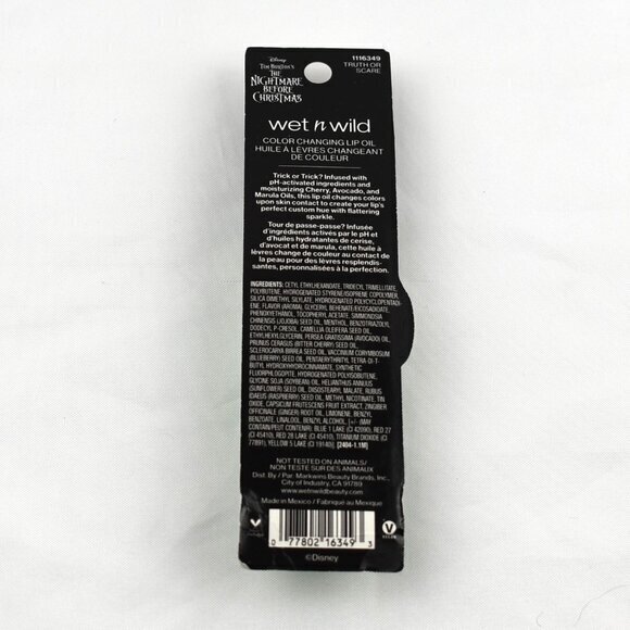 Wet n Wild Disney The Nightmare Before Christmas‎ Color Changing Lip Gloss NEW - Picture 2 of 2